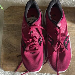 Saucony Fuchsia Athletic Sneakers
